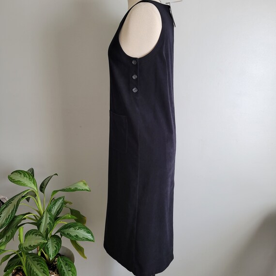 NOS VINTAGE Talbots with Tags Black Jumper Dress … - image 8