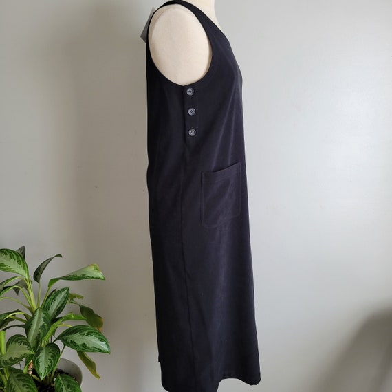 NOS VINTAGE Talbots with Tags Black Jumper Dress … - image 3