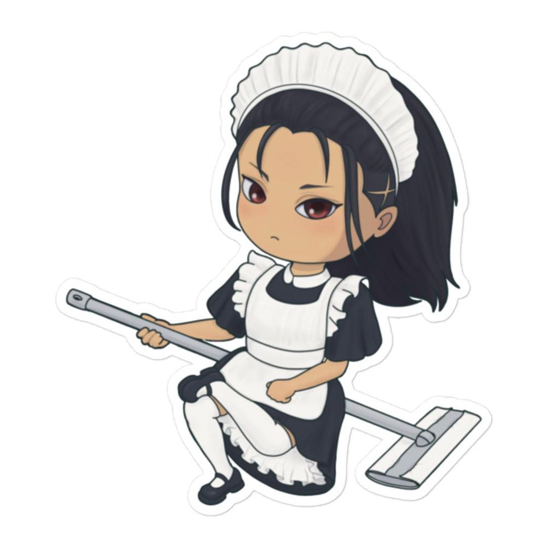 Maid Barou Blue Lock Sticker - Etsy Canada