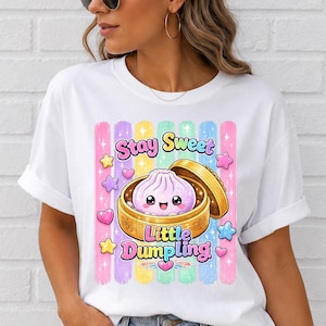 Rainbow Dumpling PNG Bundle | Cute Kawaii Dumpling Clipart | Sublimation PNG | Cricut Shirt Design | Instant Download image 10