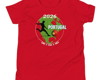 Portugal voetbalshirt 2026 jeugd