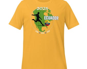 Ecuador voetbal fanshirt 2026