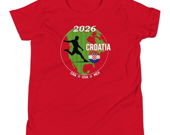 Camisa da Seleção Juvenil de Futebol da Croácia 2026