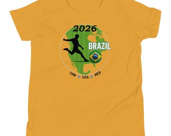 Brazilië voetbalshirt 2026 jeugd