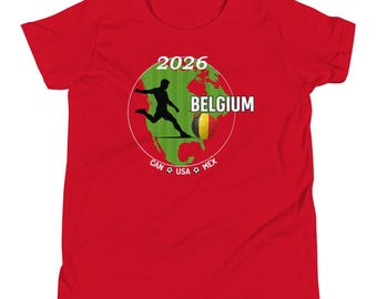 Jeugdshirt Belgisch voetbal 2026