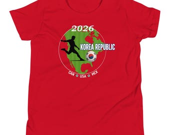 Zuid-Korea voetbalshirt jeugd 2026
