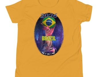 Brazilië voetbalshirt 2026 jeugd