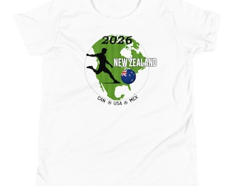 Youth New Zealand Football 2026 Shirt