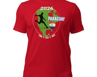 Paraguay voetbal 2026 fanshirt