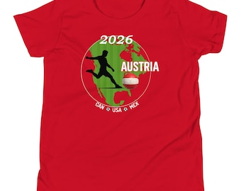 Oostenrijk voetbalshirt 2026 jeugd