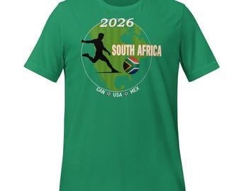 Camiseta de fútbol de Sudáfrica 2026