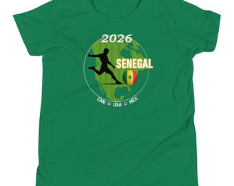 Ungdoms Senegals fotbollströja 2026