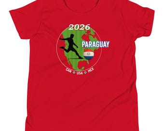 Paraguay voetbalshirt 2026 jeugd