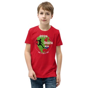 Youth Croatia Football 2026 Shirt