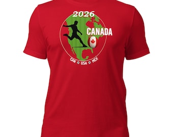 Canada voetbal 2026 fanshirt