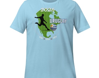 Uruguay voetbal fanshirt 2026