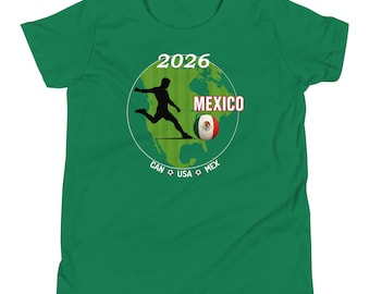Mexico voetbal fanshirt 2026 jeugd
