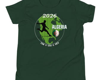 Camiseta juvenil de fútbol de Argelia 2026