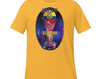 Ecuador voetbal fanshirt 2026