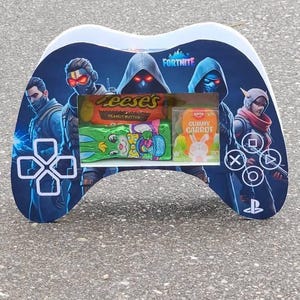 PlayStation Controller Gift Box – Printable Party Favor & Birthday Gift | Canva Template