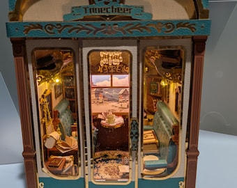 Cabina de tren modelo vintage europeo