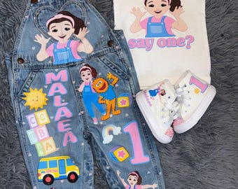 Traje de cumpleaños personalizado de la Sra.