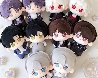 Love and Deepspace Plush Doll 10cm Sylus Rafayel Xavier Zayne Caleb Plushie Anime Game Soft Stuffed Doll Fan Gift