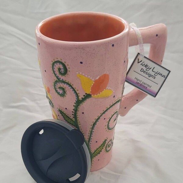 Ceramic Travel Mug Etsy