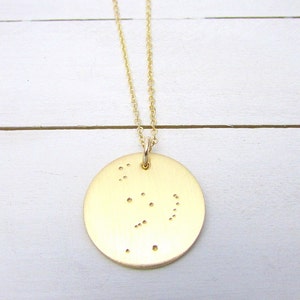 Orion Necklace | Gold Orion's Belt Charm | Star Necklace | Gold Orion Jewelry | Constellation Necklace | E Ria Designs