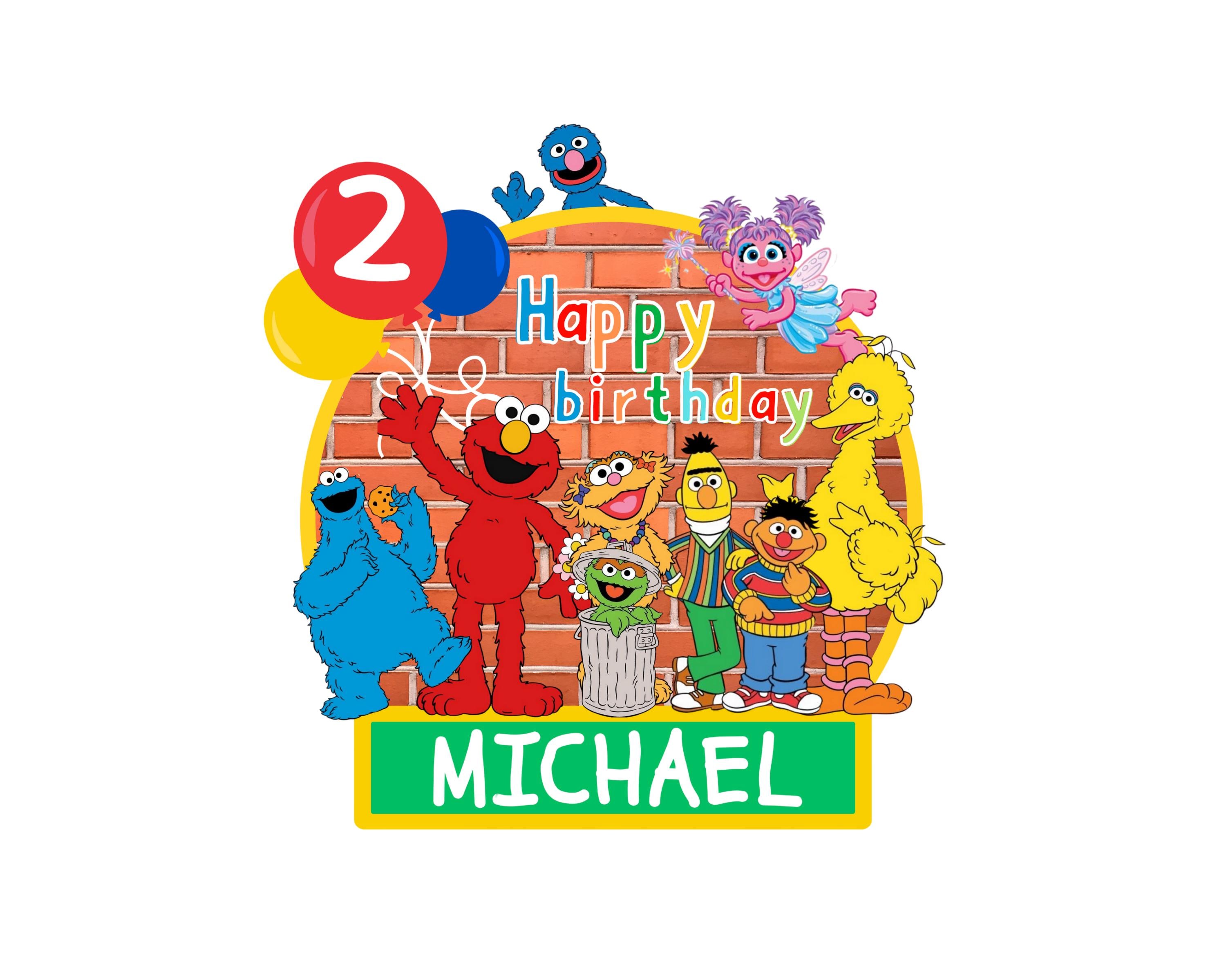 Elmo Birthday Png - Etsy Singapore, image size:3000x2400