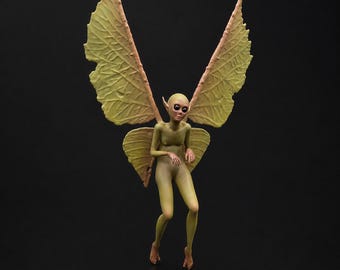 Móvil de hadas de El laberinto del fauno – Escultura de resina de Guillermo del Toro