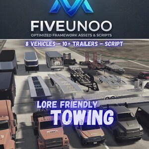 Lore Friendly Towing [FveM] | Fully Working Catalog Package | ESX, QB-Core