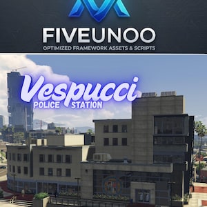 Custom Police Station MLO [FveM] | Role Play Police | ESX QBCore RP