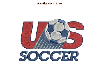 Diseño de bordado de fútbol de EE. UU., Copa Mundial 2026, archivo de regalo vintage de fútbol de Estados Unidos, regalo retro para fanáticos de la Copa Mundial 2026, diseño para amantes del fútbol de EE. UU.