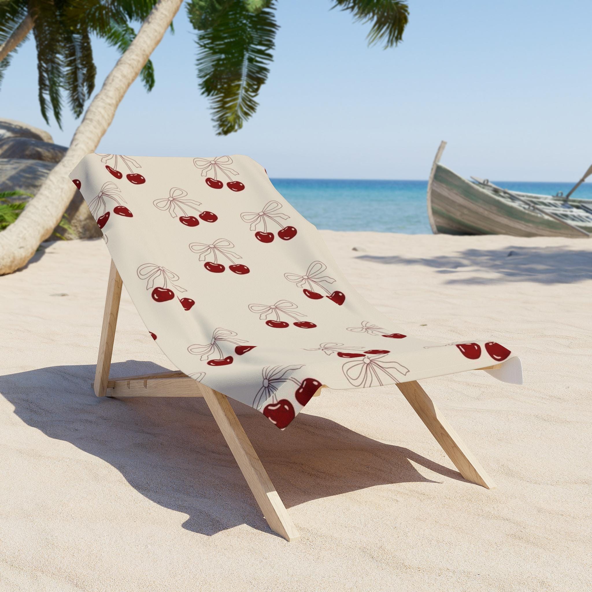 Discover Cherry Blossom Beach Towel Summer Picnic