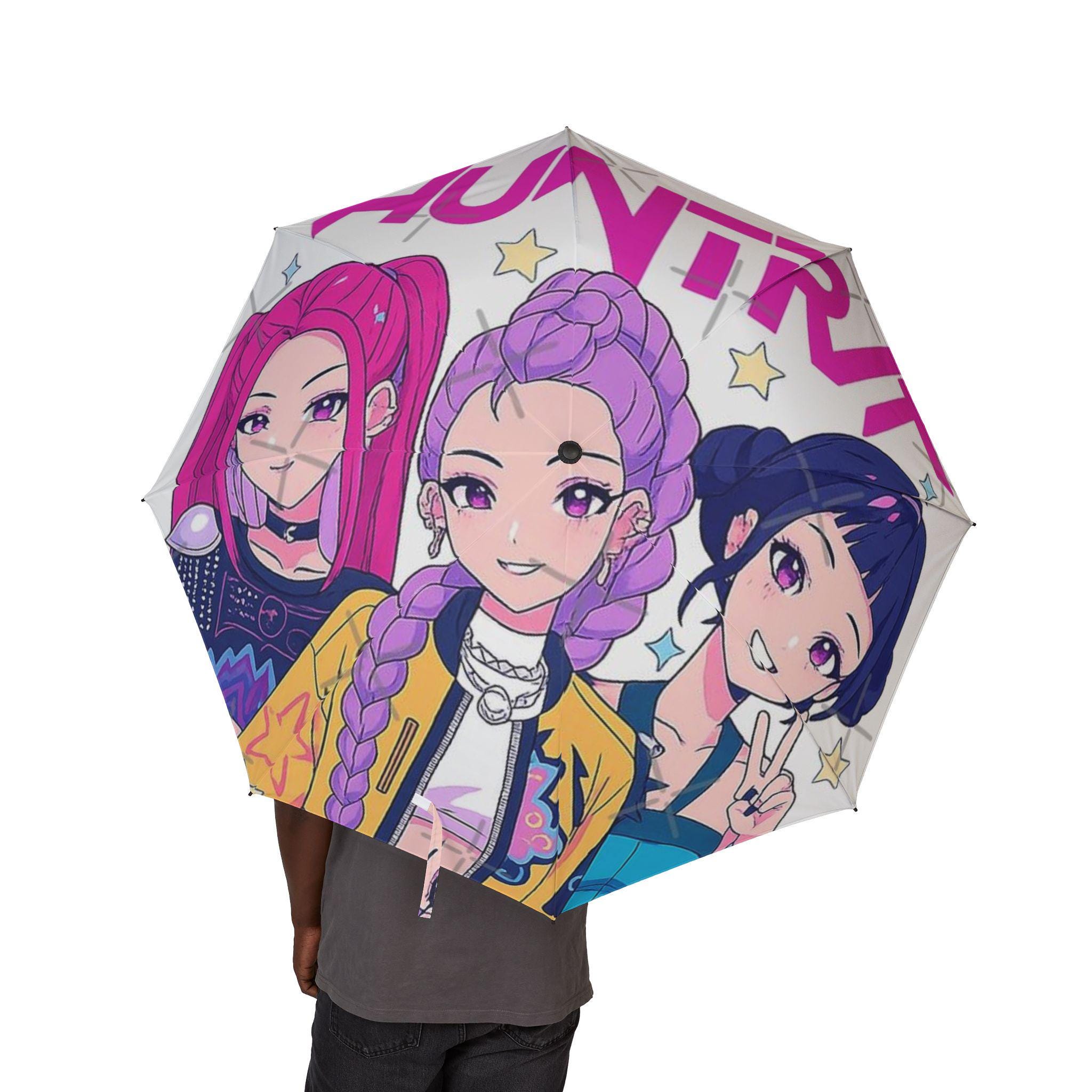 Kpop HUNTR/X Umbrella, Colorful Cartoon Design, Kids Youth Size - Etsy