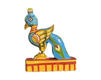 Decorative Peacock Sculpture | Handcrafted Figurine | Premium Quality Bird Home Decor