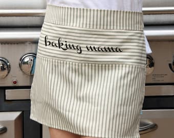 Baking Mama Half Apron