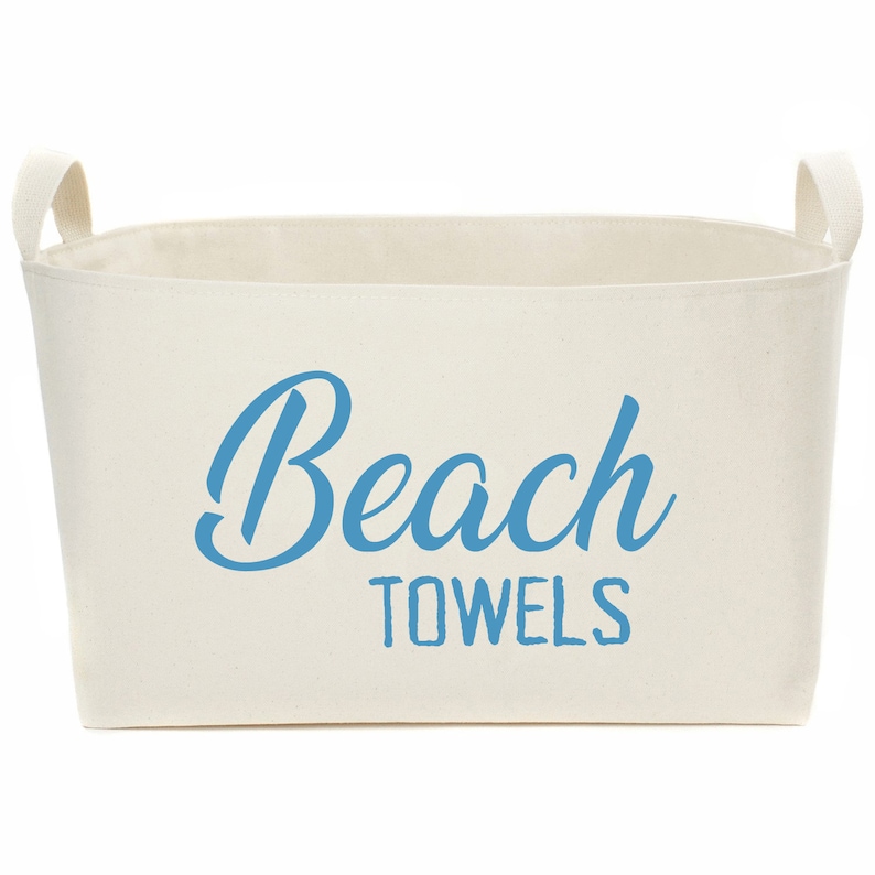 Beach Towels Storage Basket image 2