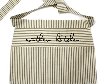 Southern Kitchen Half Apron, Bar Apron