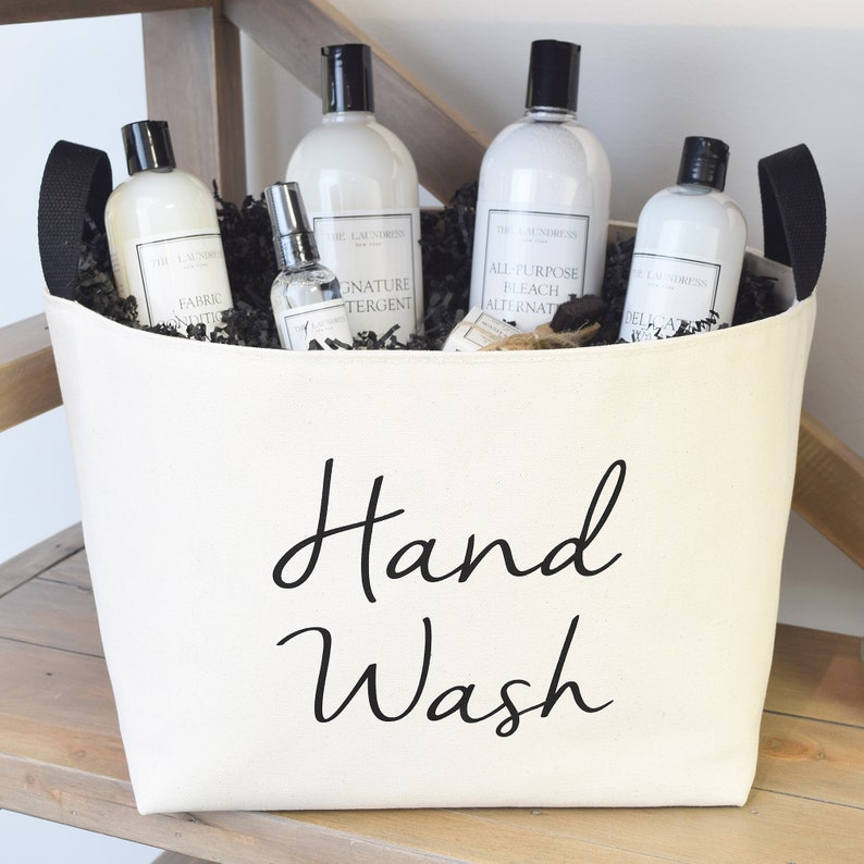 Hand Wash Luxury Laundry Gift Basket with The Laundress Soaps Etsy