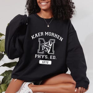 Camiseta de The Witcher de Kaer Morhen, Witcher Geralt Wolf Cómoda, Cultura Pop Divertida, Sudadera con el Signo de The Witcher, Signos de Casting de Witcher Ropa Unisex. imagen 9