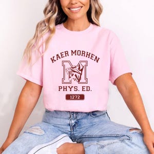 Camiseta de The Witcher de Kaer Morhen, Witcher Geralt Wolf Cómoda, Cultura Pop Divertida, Sudadera con el Signo de The Witcher, Signos de Casting de Witcher Ropa Unisex. imagen 4
