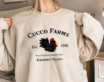 Sudadera con capucha unisex Cucco Farms, Link to the past, Legend of Zelda, The Hyrule Fantasy Legend of Zelda, Zelda No Game No Life.