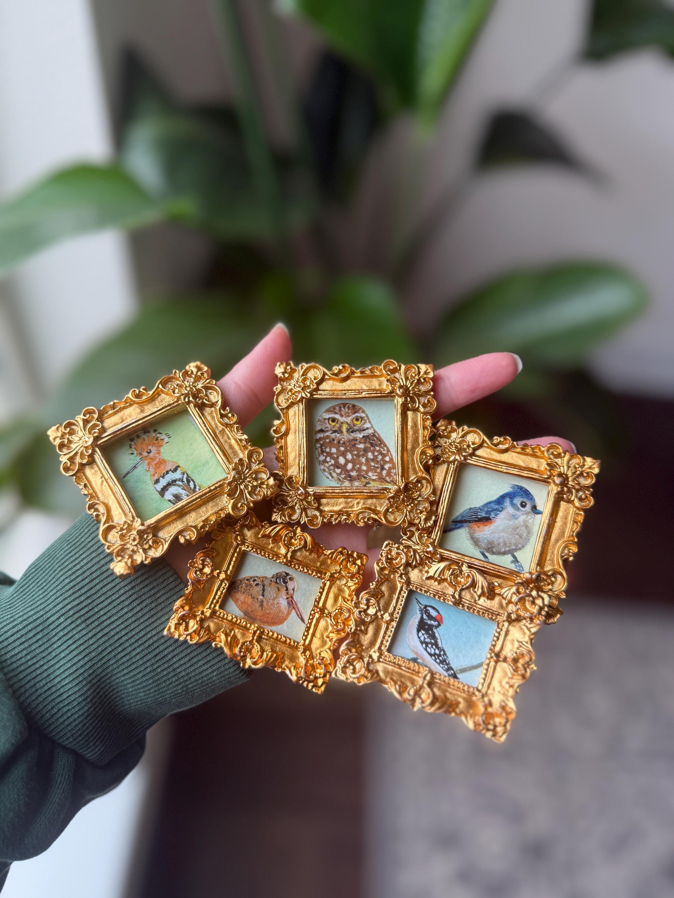 フランスフラン金色メッシュホルダーとセットの置物 Magnet collection frame - Etsy 日本