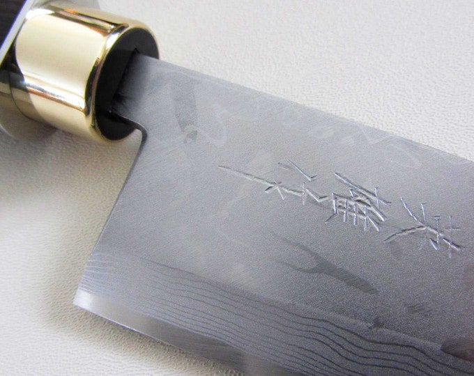 Deba Chef Knife Japanese Kitchen Knife With Handmade African Etsy