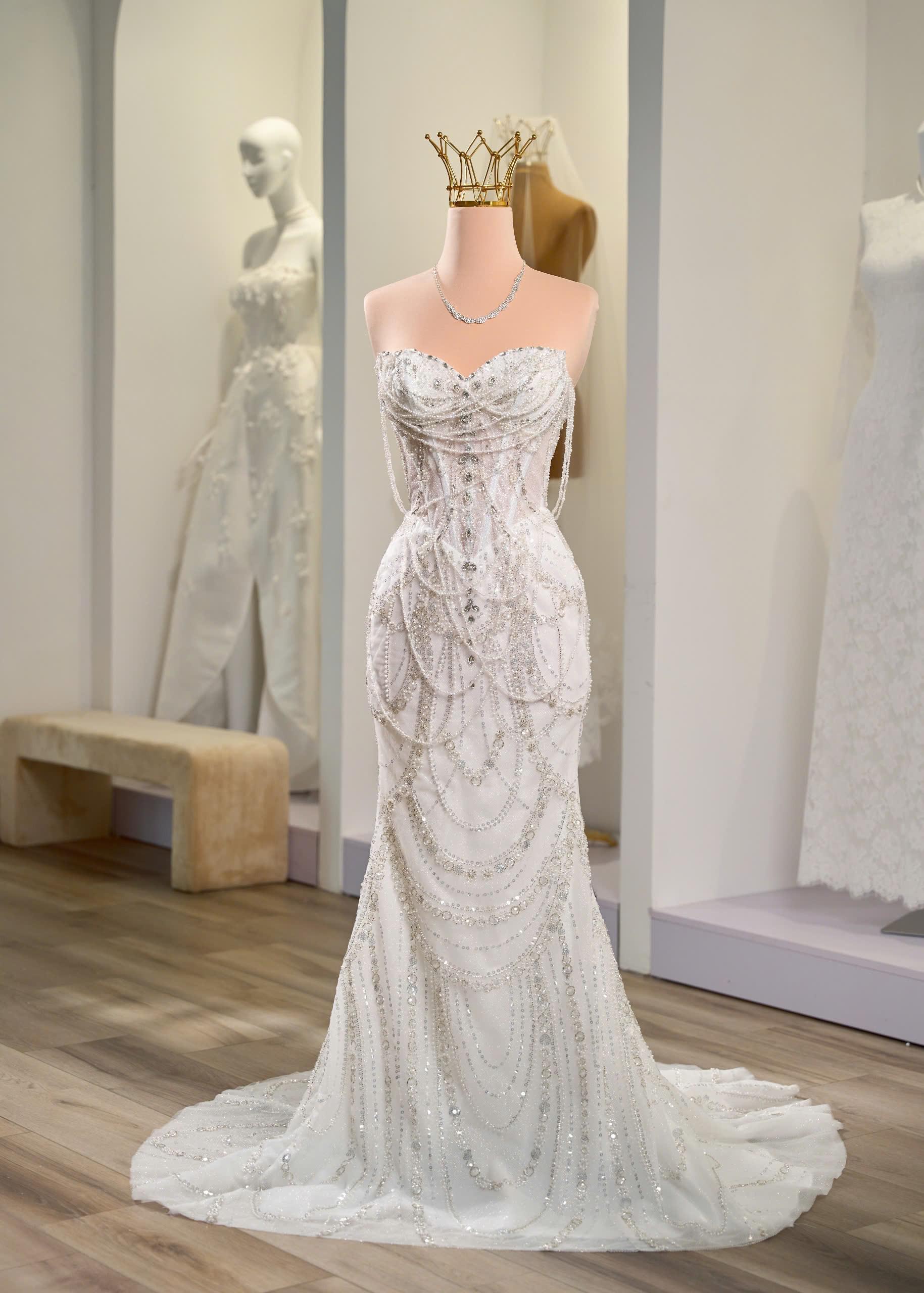 Luxury Crystal Wedding Dresses