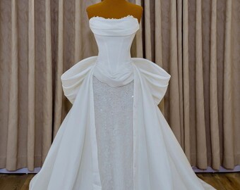 chinese dress ladies Convertible Wedding Dresses Bridal Gowns Two In One  Rosymae