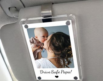 Drive Safe Guardian Angel Car Visor Clip New Driver Gift Custom Travel Protection Charm Watch Over Me Auto Accessory