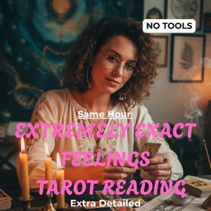 Accurate Same Hour Psychic Reading – Detailed & Exact Mind Reading, Real Thoughts, Feelings, Energy Scan, No Tools Used